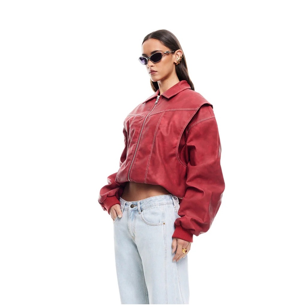 Lioness VISTA BOMBER | CRIMSON D00 - Picture 3 of 7